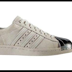 Superstar adidas beige- grey metaltoe